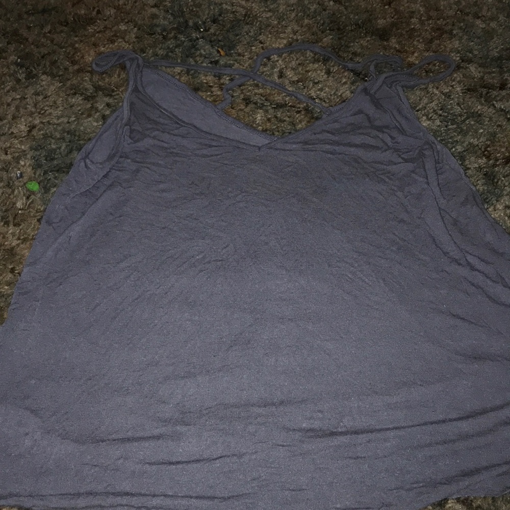 Cries cross back tank top